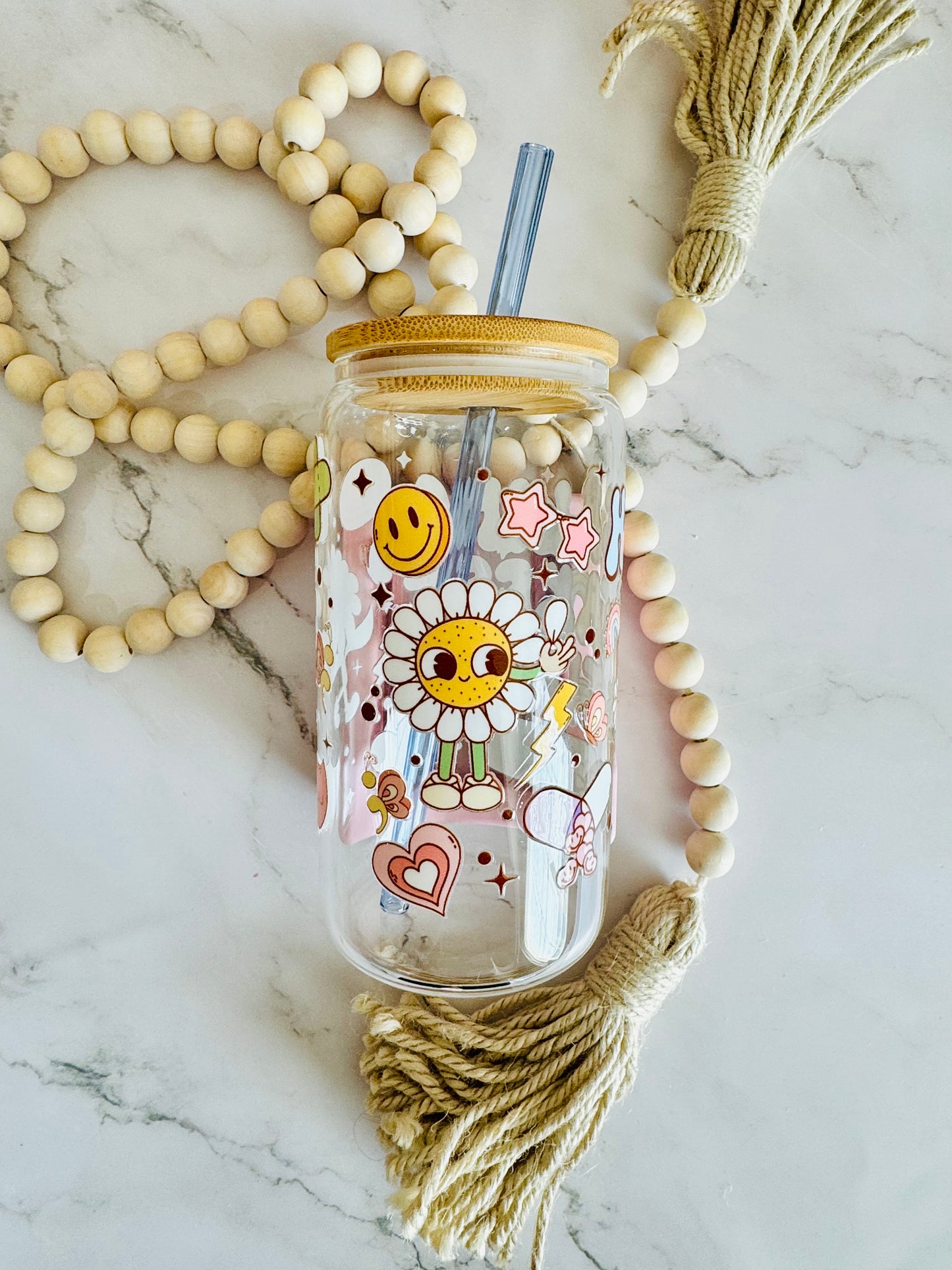 Healing Takes Time 16oz Glass Can