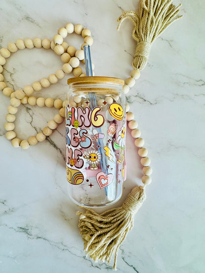 Healing Takes Time 16oz Glass Can