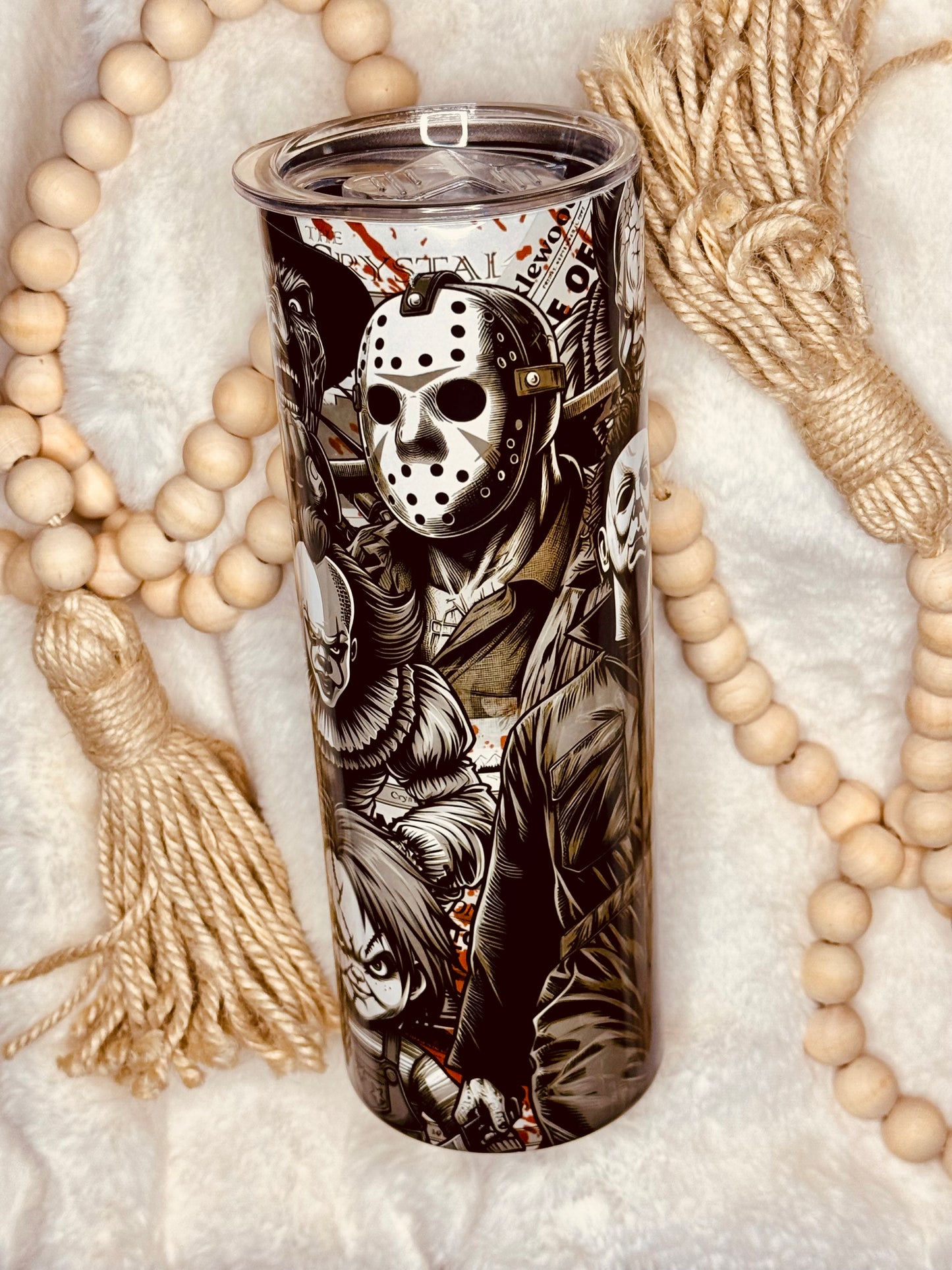 Horror Friends 20oz Skinny Tumbler