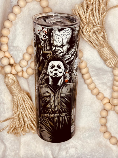 Horror Friends 20oz Skinny Tumbler