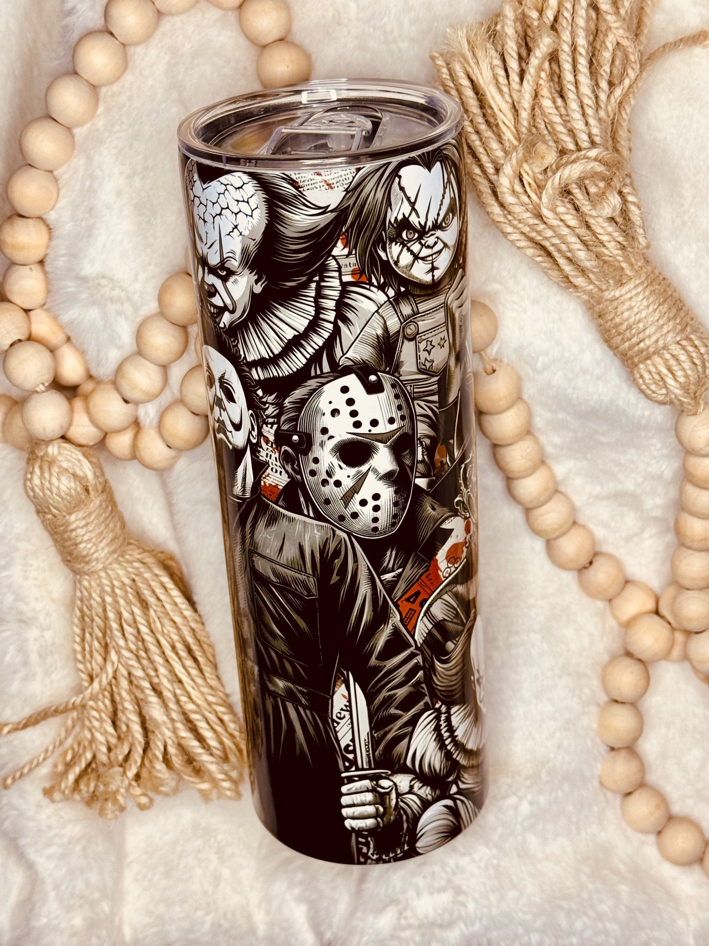 Horror Friends 20oz Skinny Tumbler