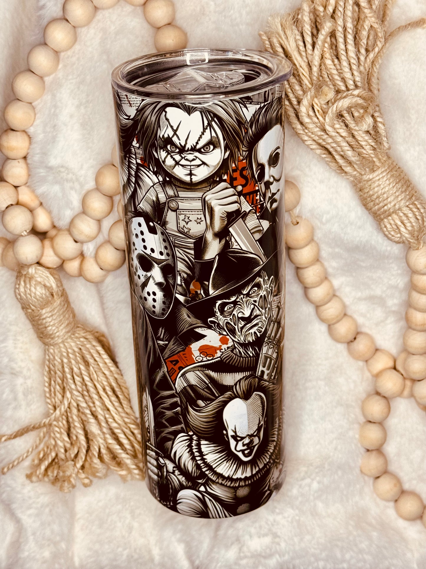 Horror Friends 20oz Skinny Tumbler