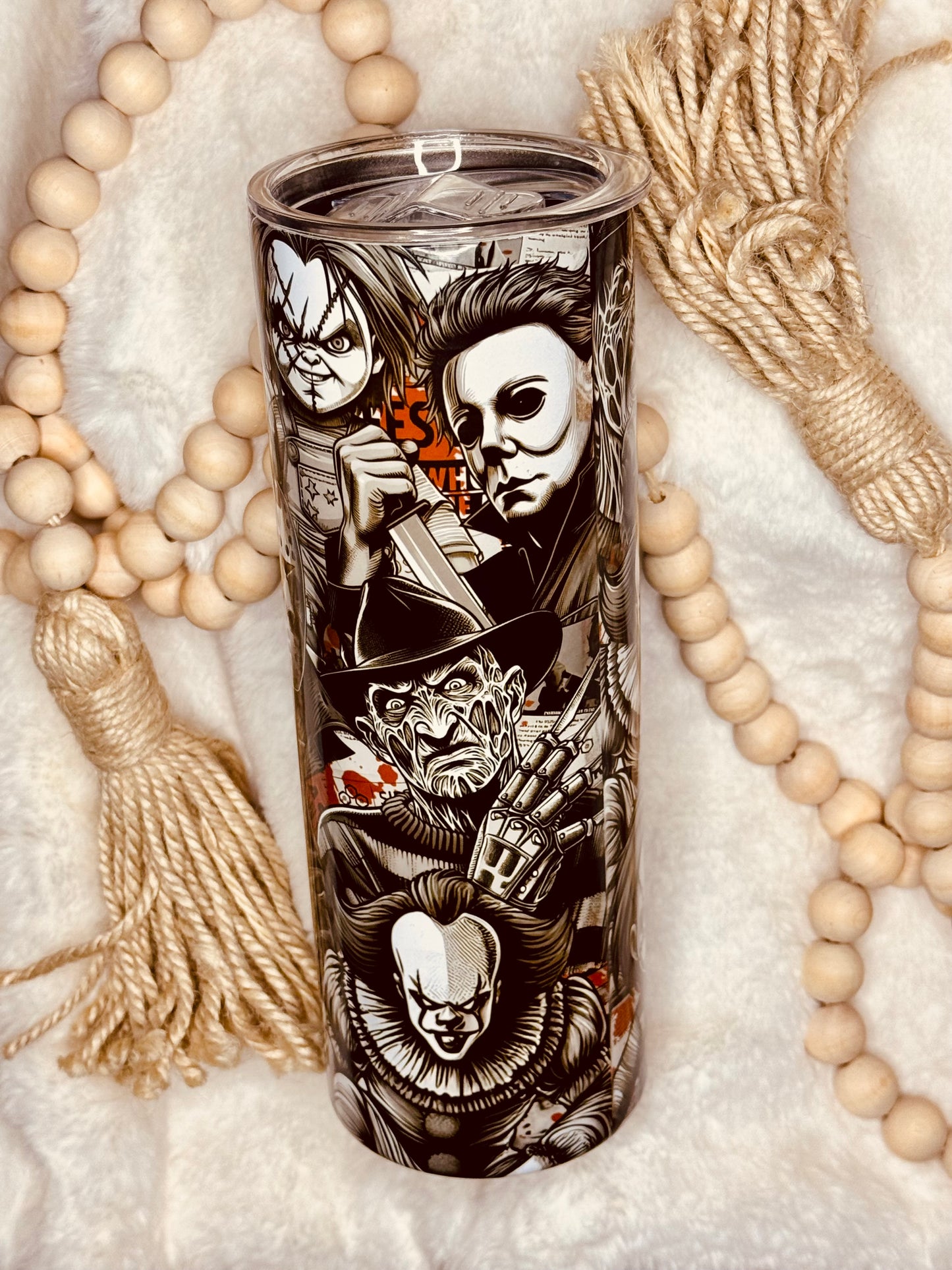 Horror Friends 20oz Skinny Tumbler