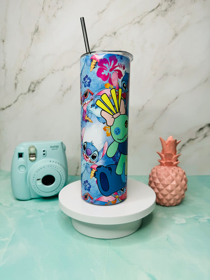 Alien 20 Skinny Tumbler