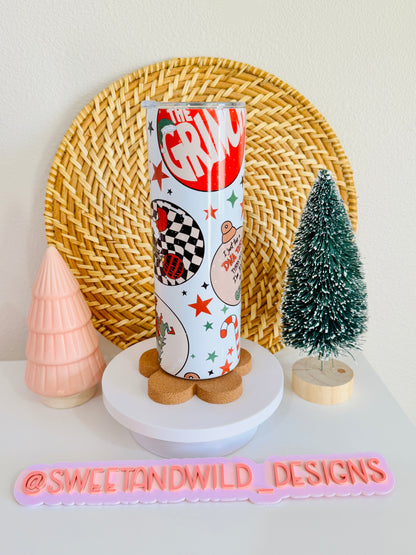 Grinchmas Ornaments 20oz Skinny Tumbler