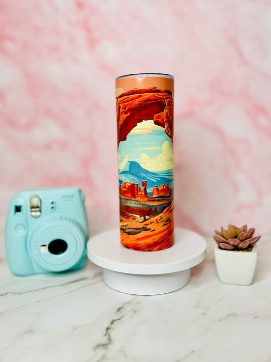 Arches National Park 20oz Skinny Tumbler