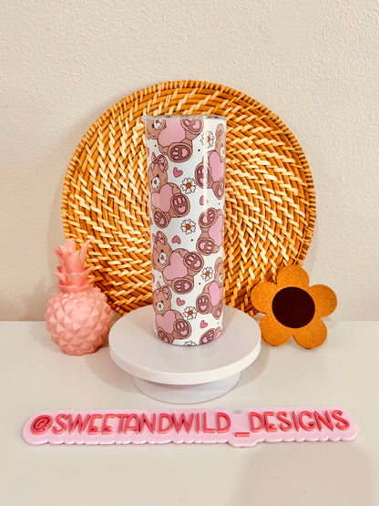 Sweet Teddy 20oz Skinny Tumbler