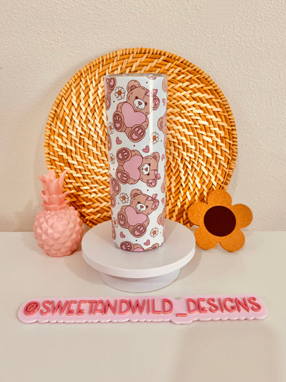 Sweet Teddy 20oz Skinny Tumbler