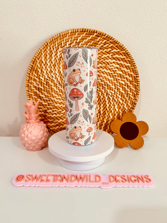 Cute Frog 20oz Skinny Tumbler