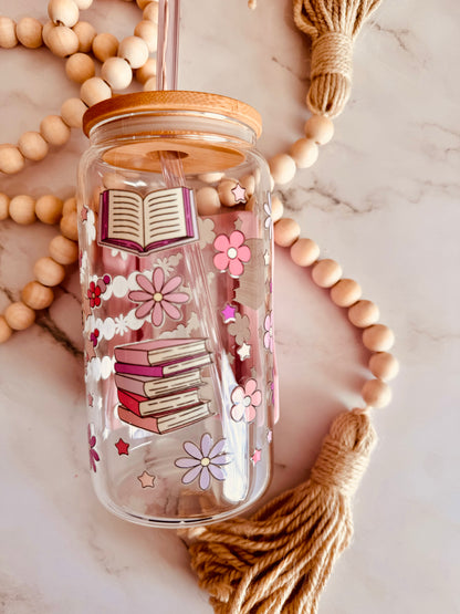 Just One Chapter Bracelet 16oz Glass Can